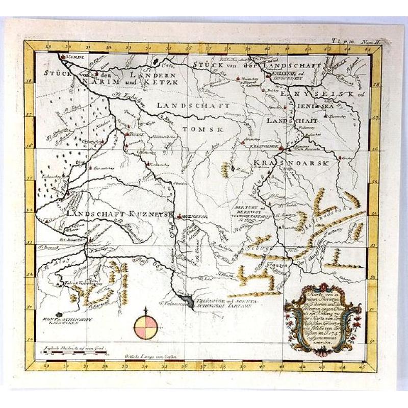 Kurtz von Ernigen Provinzen in Siberien und den Groenzen Yegen China
