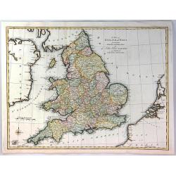 A Map of England and Wales from the Latest Authorities and Observations