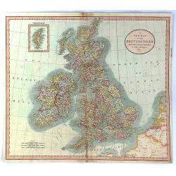 A New Map of the British Isles from the Latest Authorities.