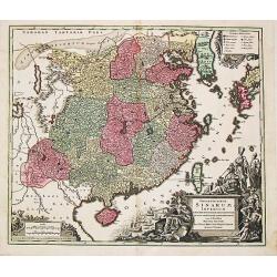 [Antique map of China] Opulentissimum Sinarum Imperium