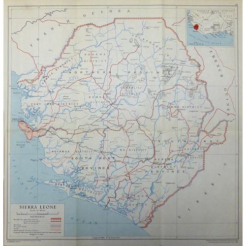 Old map image download for Sierra Leone