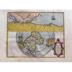 Chica sive Patagonica et Australis terra. 1598.