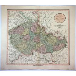 A New Map of Bohemia and Moravia from the Latest Authorities.