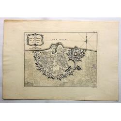 Plan of the Town and Citadel of St. Martin in the Isle of Re.