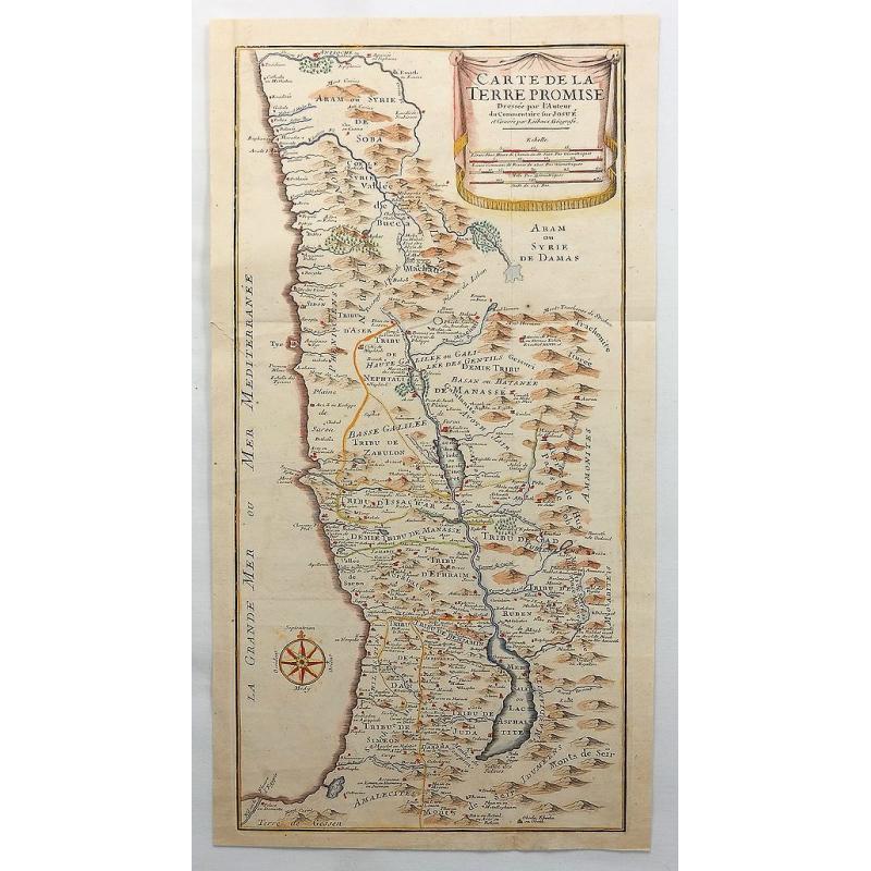 Carte de la Terre Promise. . . 