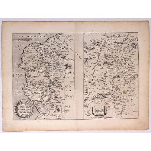 Old map image download for Caletensium et Bononi Ensium Ditionis Accurata delineation / Veromandy Orum Eorum Que Confini.