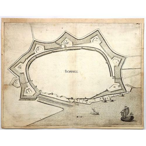 Old map image download for Bommel.