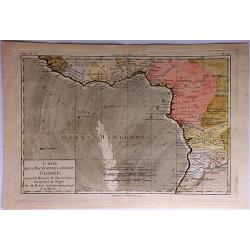 Carte de la Haute et de la Basse Guinee Depuis la Riviere de Sierra Leona Jus qu' au Cap Negro.