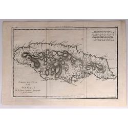 Carte de L'Isle de la Jamaique.