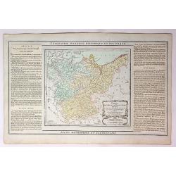 Cercles de Haute wt Basse Saxe,Divises en Toutes Leurs Principantes et Provinces... 