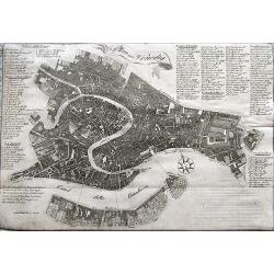 Plan von Venedig.