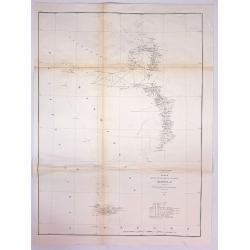 Sketch K Showing the Progress of the Survey in Section No. XI (Upper Sheet) from Tillamook Bay to the Boundary.