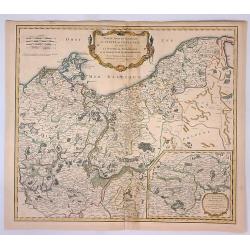 Partie Septentrionale du Cercle de Haute Saxe qui contient le Duche de Pomeranie et le Marquisat de Brandebourg...