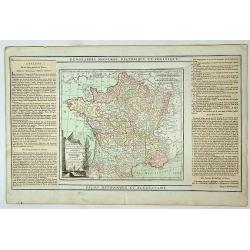 La France Divisee en ses Quarante Gouvernemens Generaux et Militaires...
