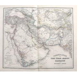 Vorder-Asien oder Iran, Turan, Arabien, Kleinasien und die Kaukasus Länder.