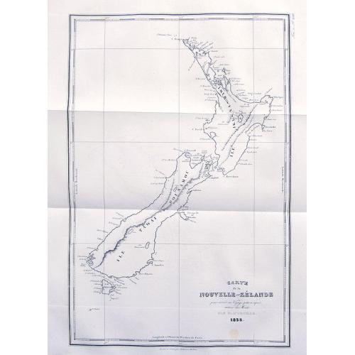 Old map image download for Carte de la Nouvelle-Zélande...