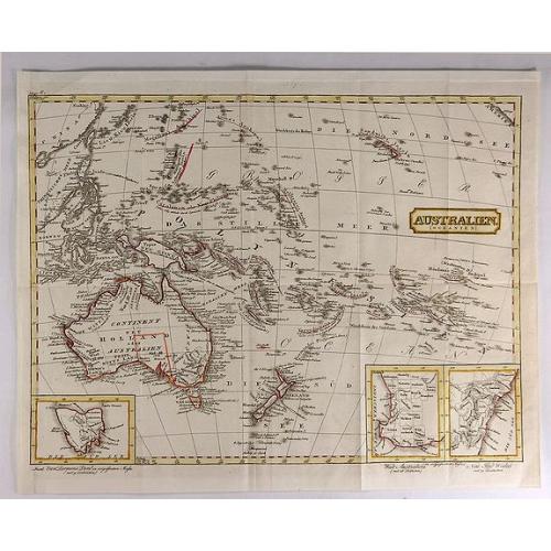 Old map image download for Australien (Oceanien)