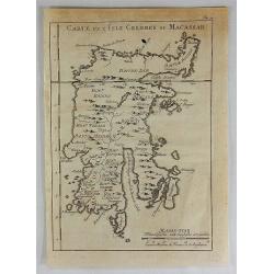 Carte de L'Isle Celebes ou Macassar.