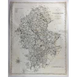 A Map of Staffordshire from the Best Authorities.
