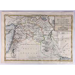 Carte de la Syrie et Autres Provinces Formant Aujourd'hui Partie de L'Empire Ottoman.