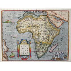 Africae Tabula Nova Edita Antverpiae 1570.