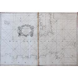 The Coast of the Mediterranean Sea from C. Tenelles to C. Bon, including the Islands of Minorca and Sardinia.