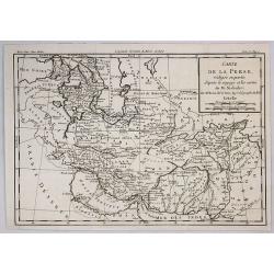 Carte de la Perse Redigee en Partie d'Apres le Voyage et les Cartes de M. Niebhr.