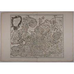 Partie Septentrionale De La Russie Europeenne... Par Le Sr Robert De Vaugondy Géog Ordin du Roi Avec privilege 1753.