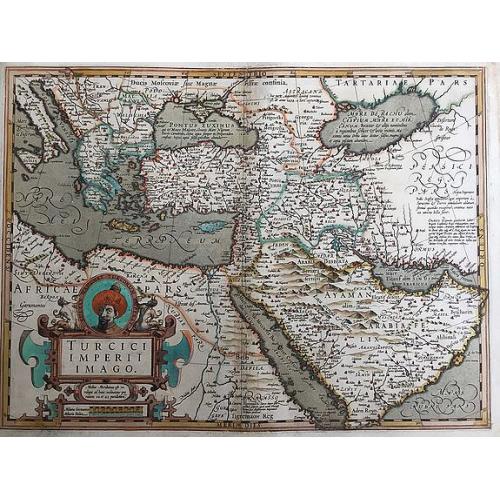 Old map image download for Turcici Imperii Imago.