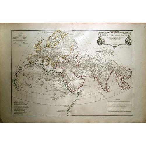 Old map image download for Orbis veteribus notus. Auspiciis Serenissimi Principis Ludovici Philippi, Aurelianorum Ducis, publici juris factus.