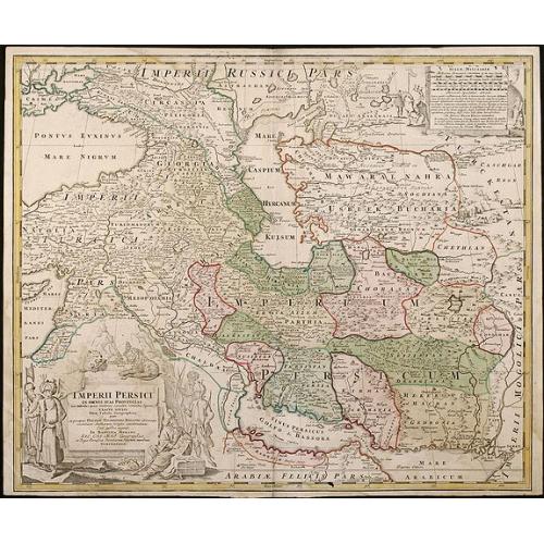 Old map image download for Imperii Persici In Omnes Suas Provincias