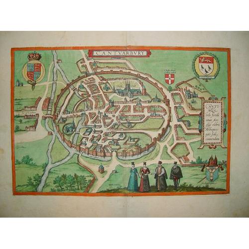 Old map image download for Cantuarbury