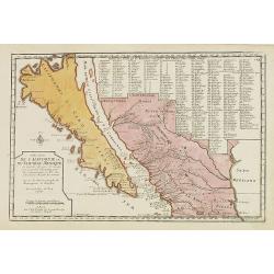 Cette Carte de Californie et du Nouveau Mexique ?