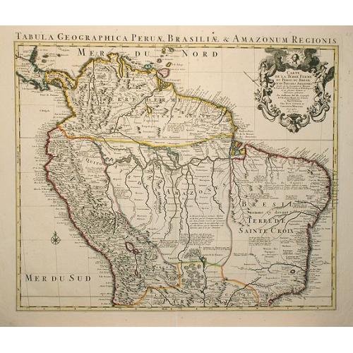 Old map image download for Carte de la Terre Ferme du Perou, du Bresil ?