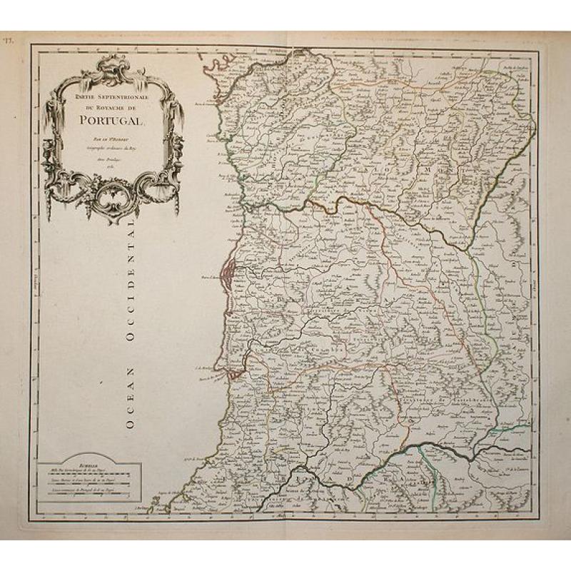 Partie Septentrionale du Royaume de Portugal.