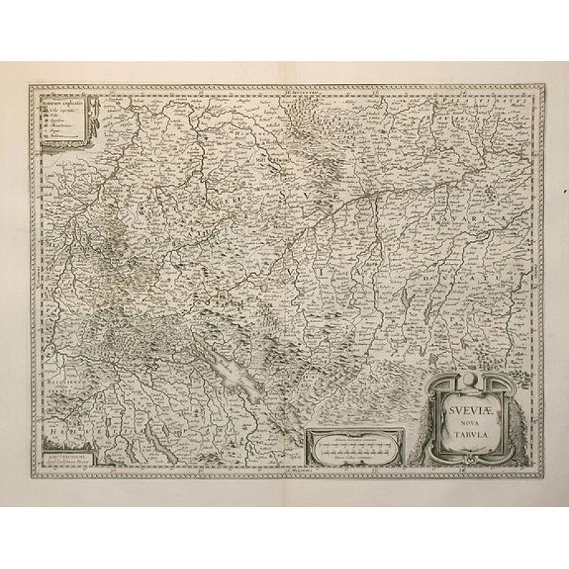 Sveviae nova tabula.