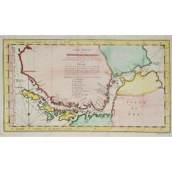 Carte reduite du Détroit de Magellan . . .