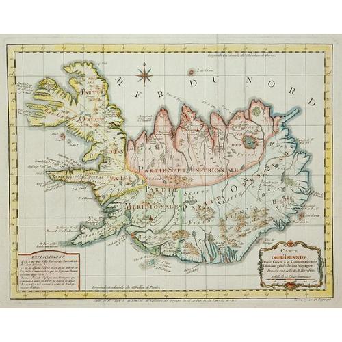 Old map image download for Carte de L'Islande . . .