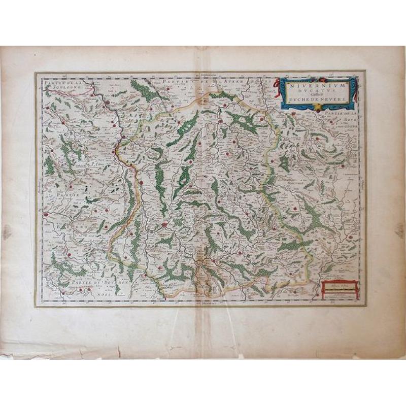 Nivernum Ducatus Gallice duche de Nevers