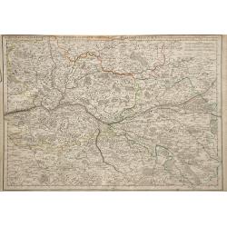 Carte Particuliere d'Anjou et de Touraine, ou de la Partie Meridionale de la Generalite de Tours.