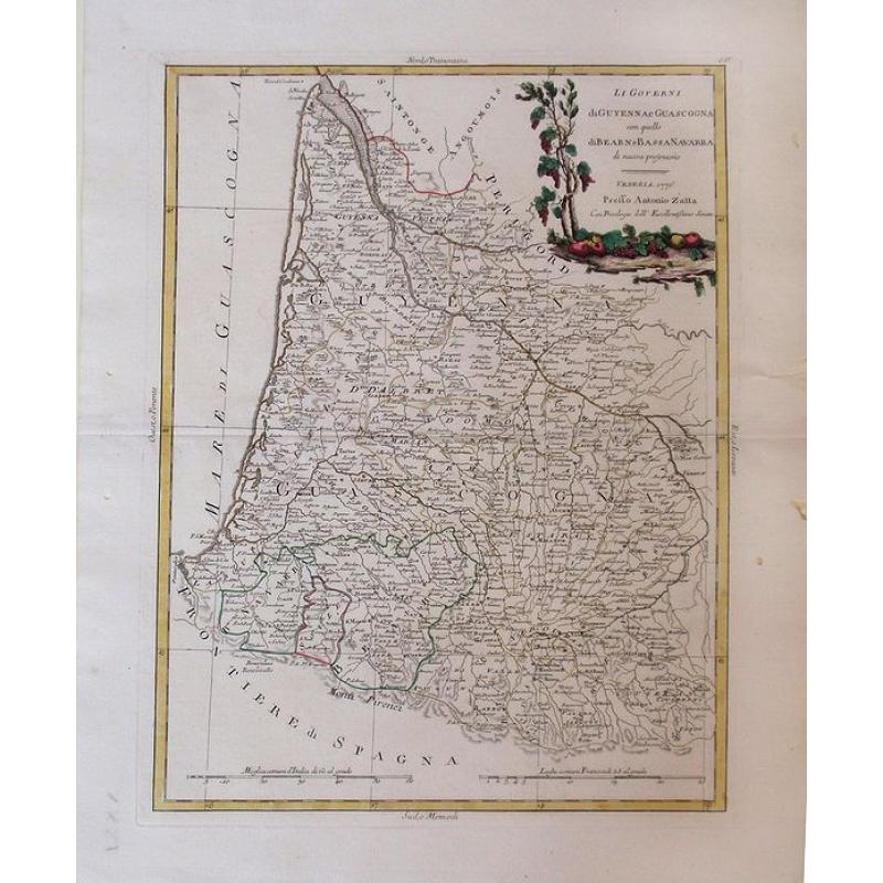 Li Governi di Guyenna e Guascogna con quello di Bearn e Bassa Navarra