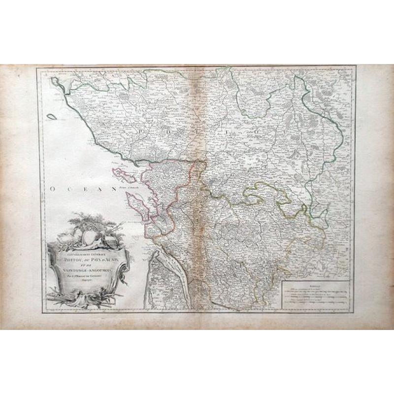 Gouvernemens Generaux du Poitou, du Pays d'Aunis, et de Saintonge-Angoumois