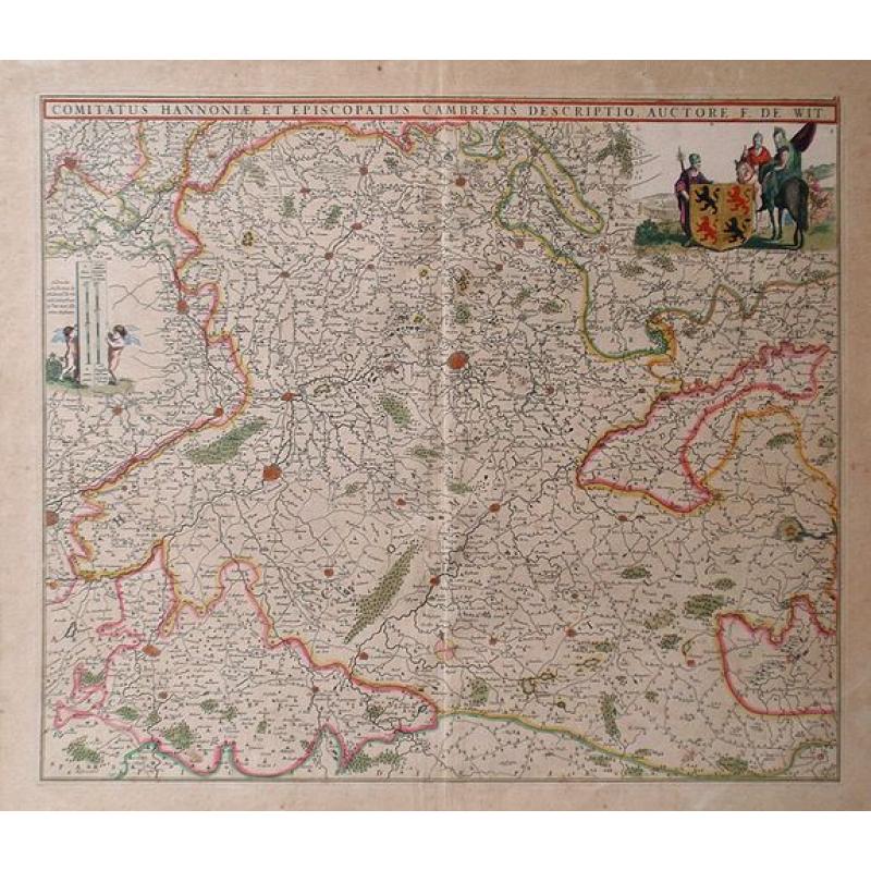 Comitatus Hnnoniae et Episcopatus Cambresis Descriptio.