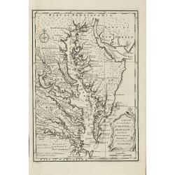 A New and Accurate Map of Virginia & Maryland. Laid Down from Surveys and Regulated by Astronl. Observatns