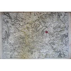 Carte de la Prevoste et Vicompe de Paris . . .