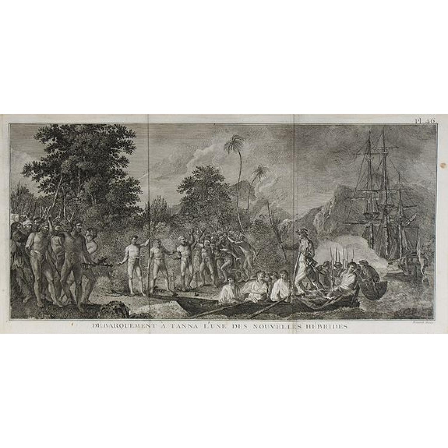Débarquement à Tanna ...