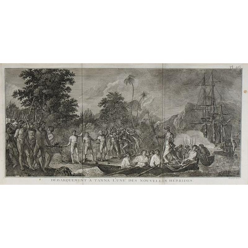 Débarquement à Tanna ...