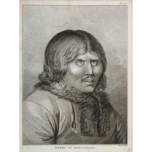 Old map image download for Homme du Kamtchatka.