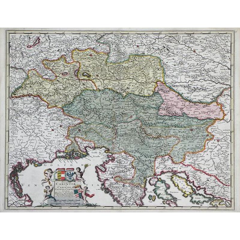 Ducatus Carintiae et Carniolae Cilleiae Comitatus. . .