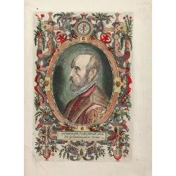 Spectandum Dedit Ortelius Mortalib. orbem Orbi Spectandum Galleus Ortelium. Papius